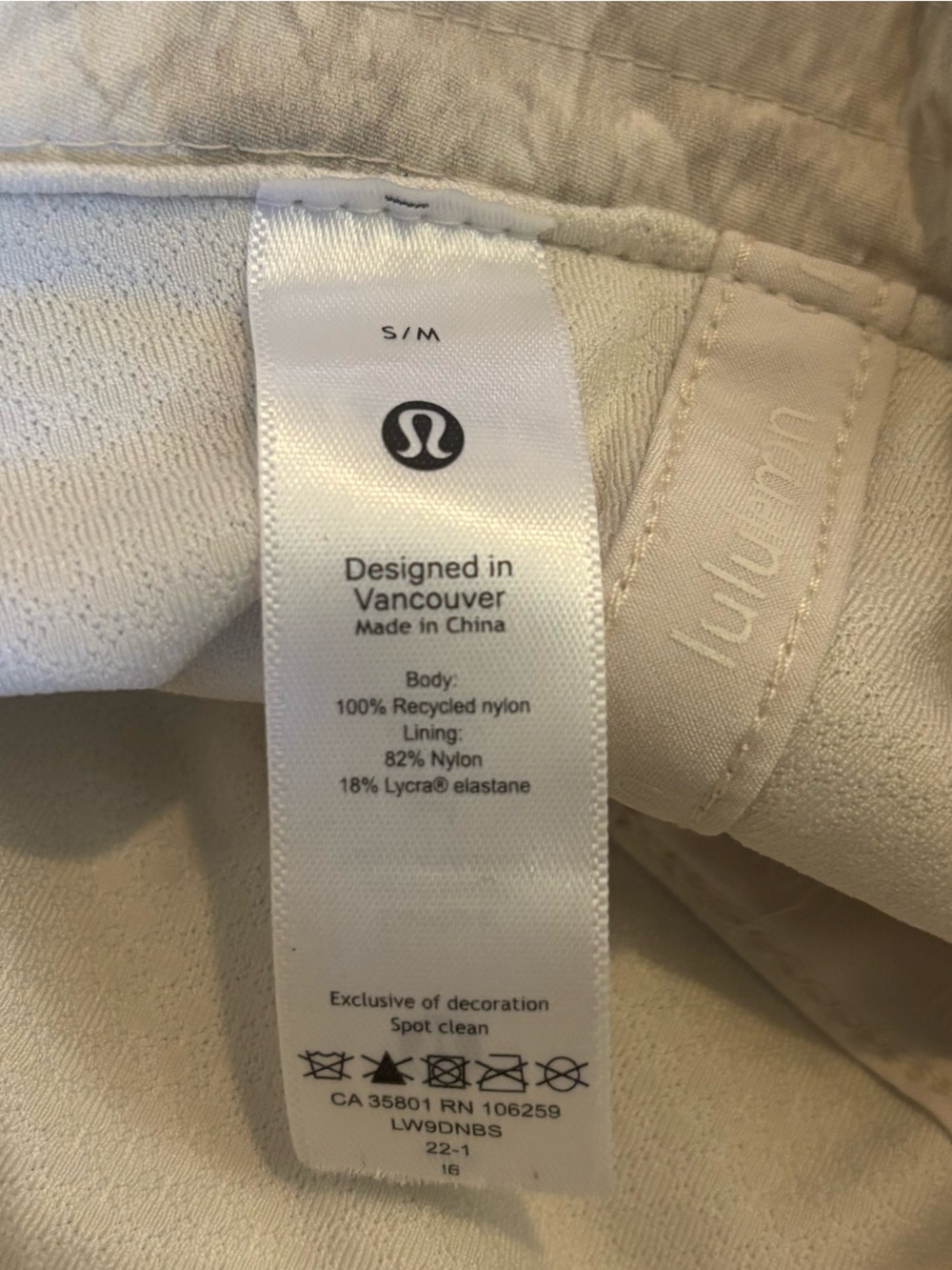 lululemon athletica light gray camo bucket hat - Picture 2 of 3